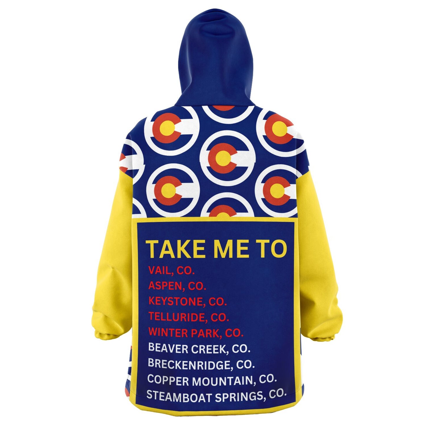 Colorado Ski Destinations Snuggie