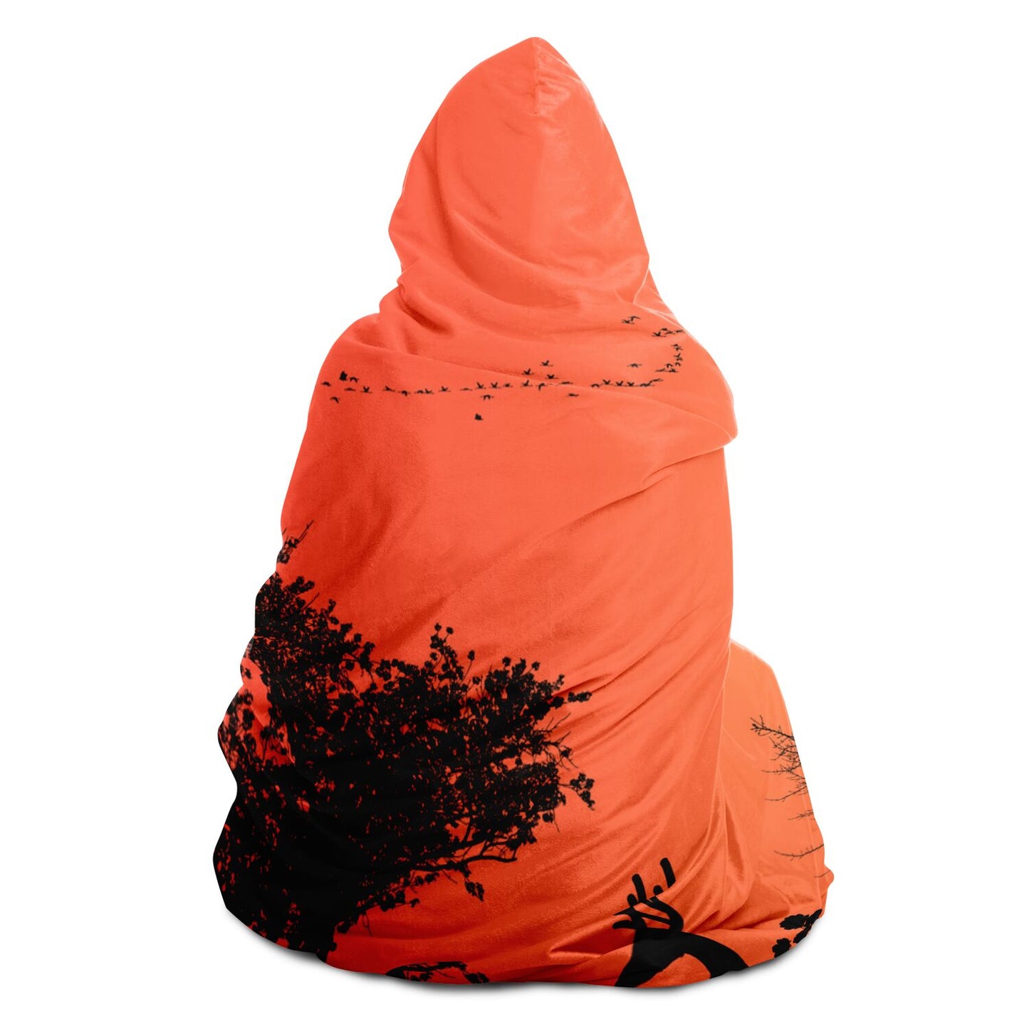 Sunset Wild Hooded Blanket