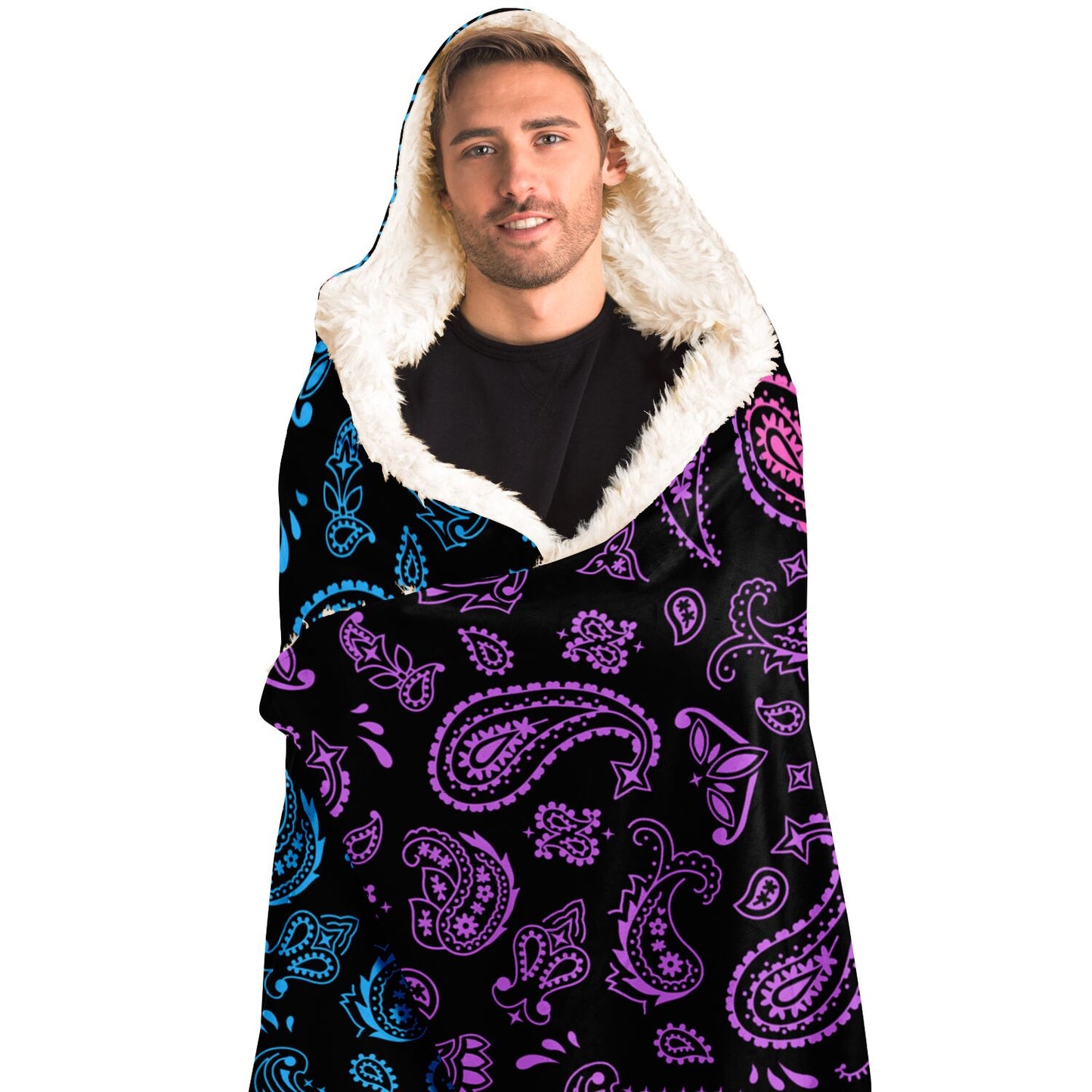 Alpine Society Co. Bandana Hooded Blanket