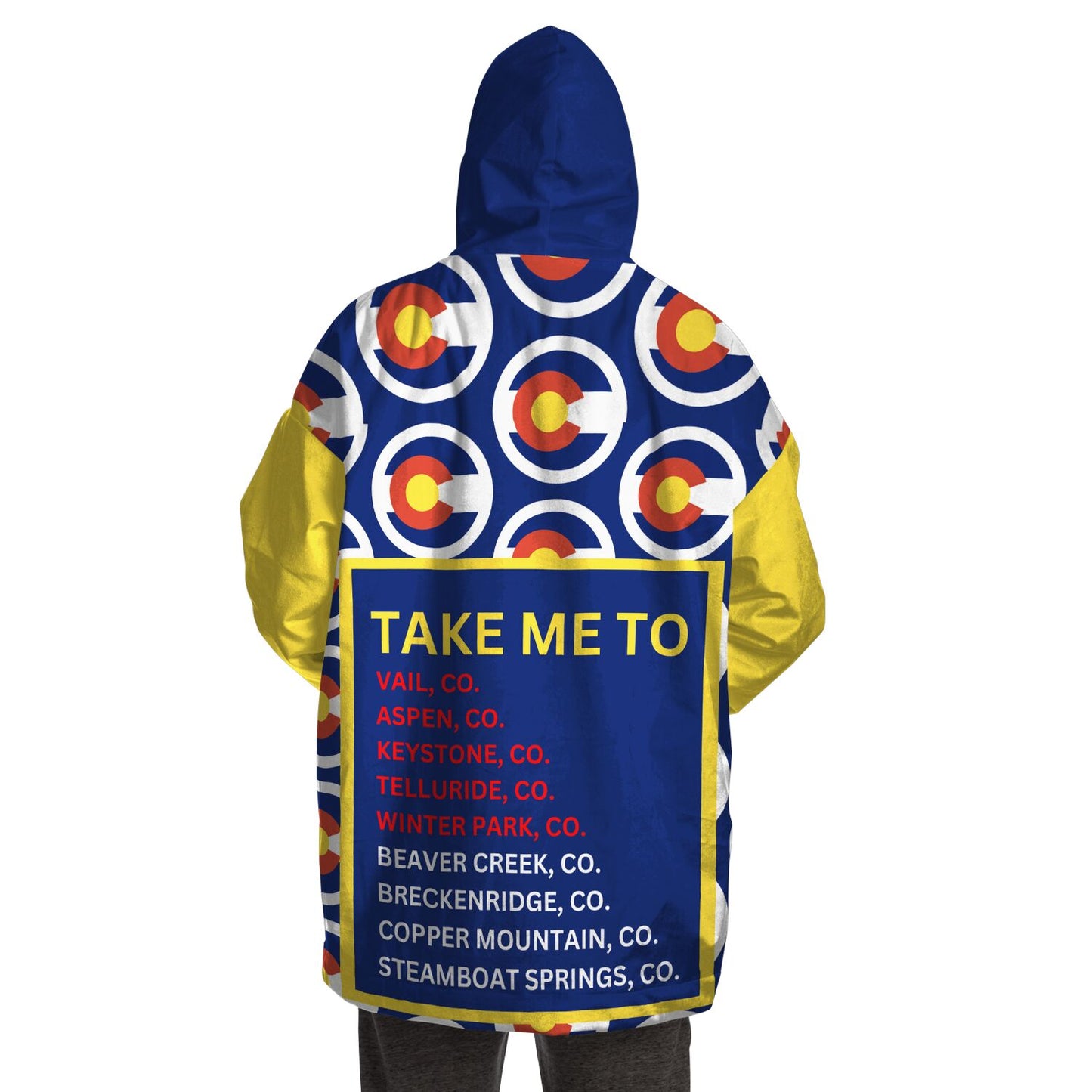 Colorado Ski Destinations Snuggie