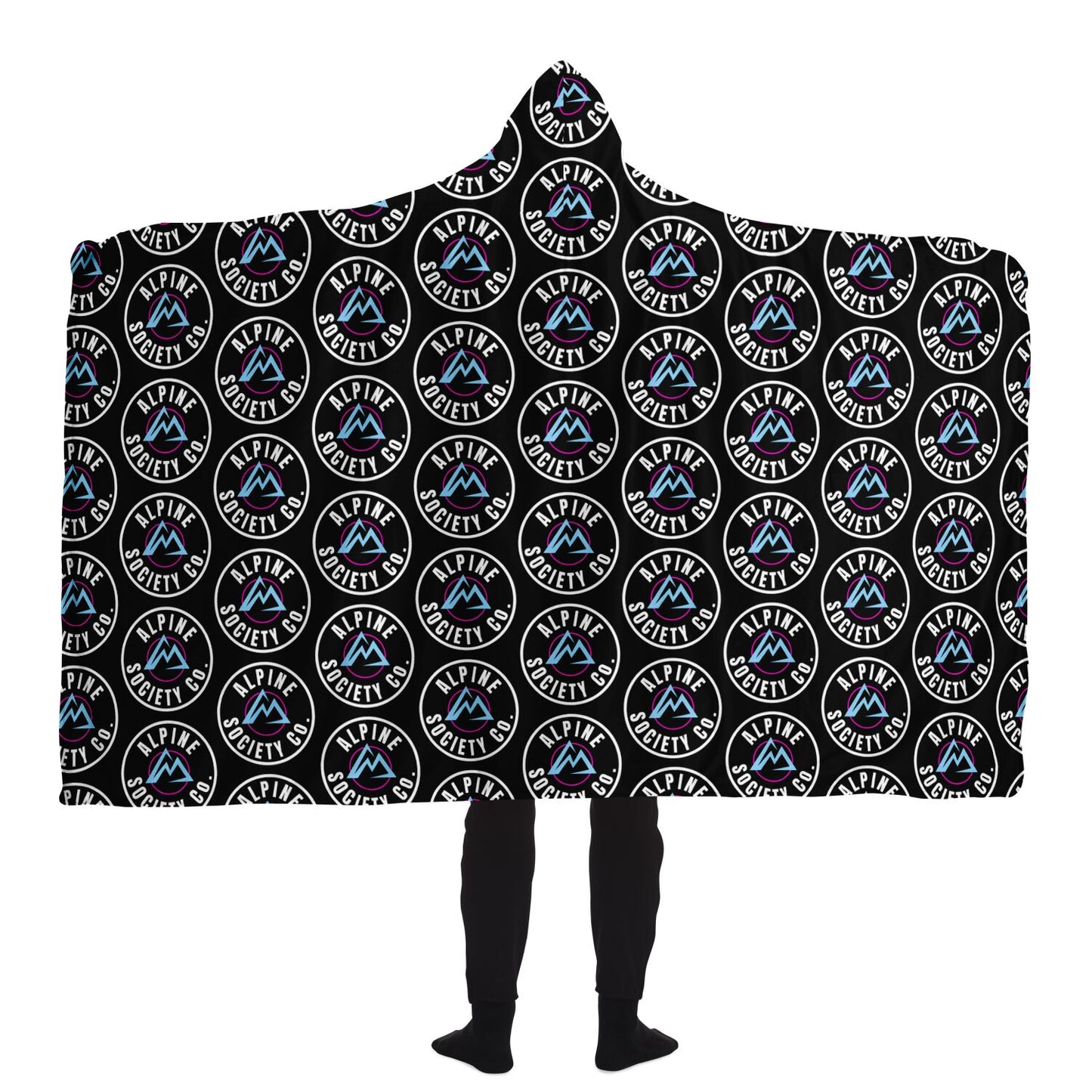 Alpine Society Co. Hooded Blanket