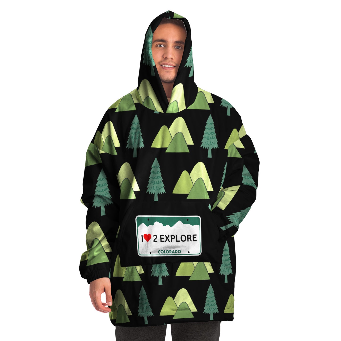 I Love To Explore Colorado Snuggie