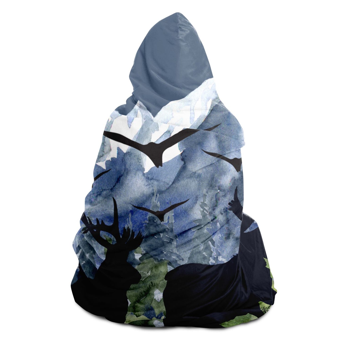 Majestic Moose Hooded Blanket