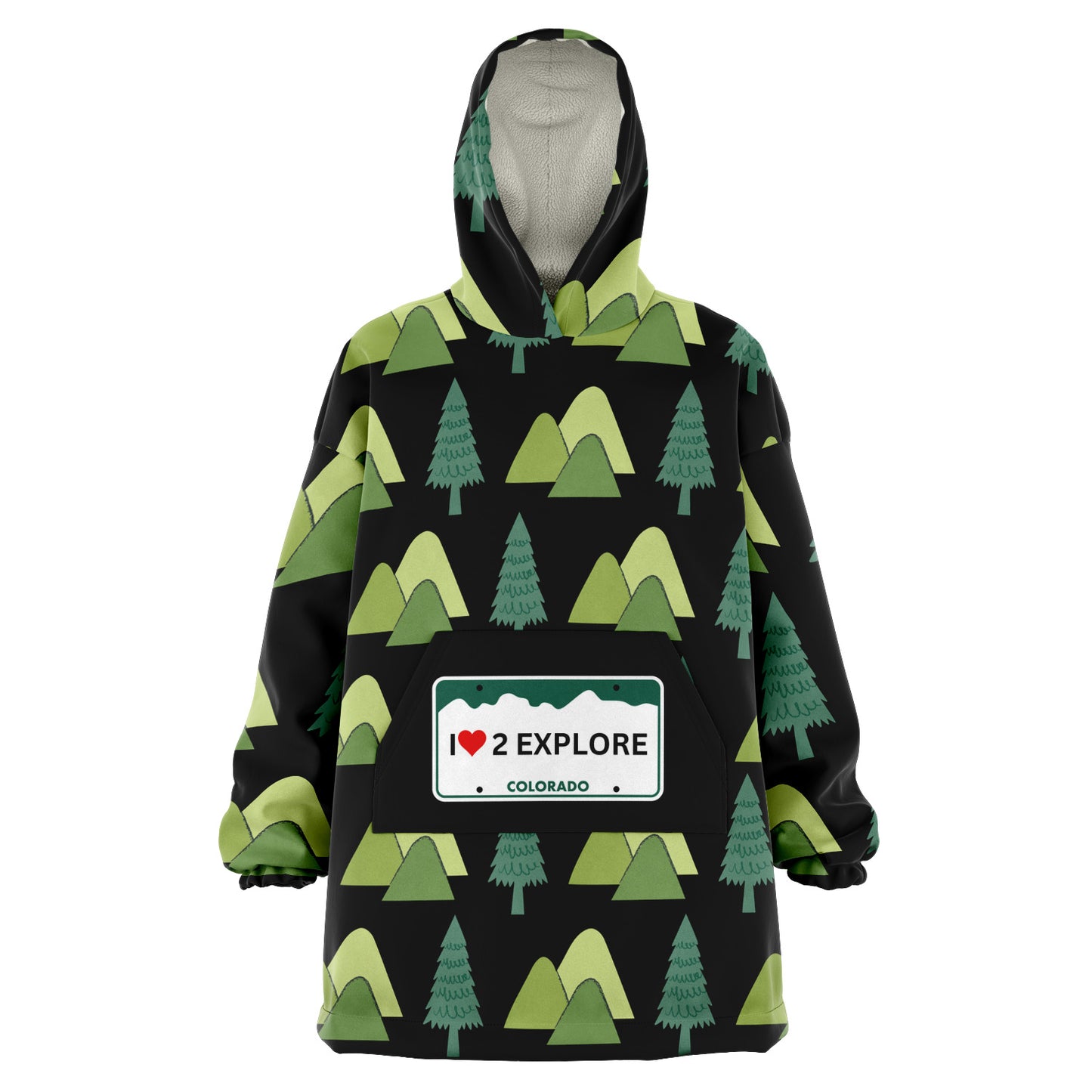 I Love To Explore Colorado Snuggie