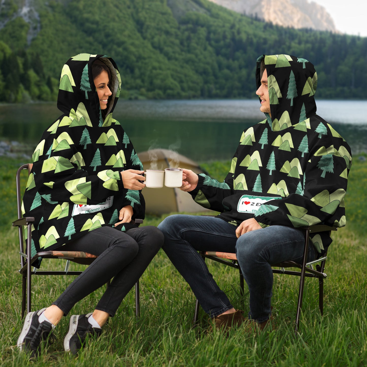 I Love To Explore Colorado Snuggie