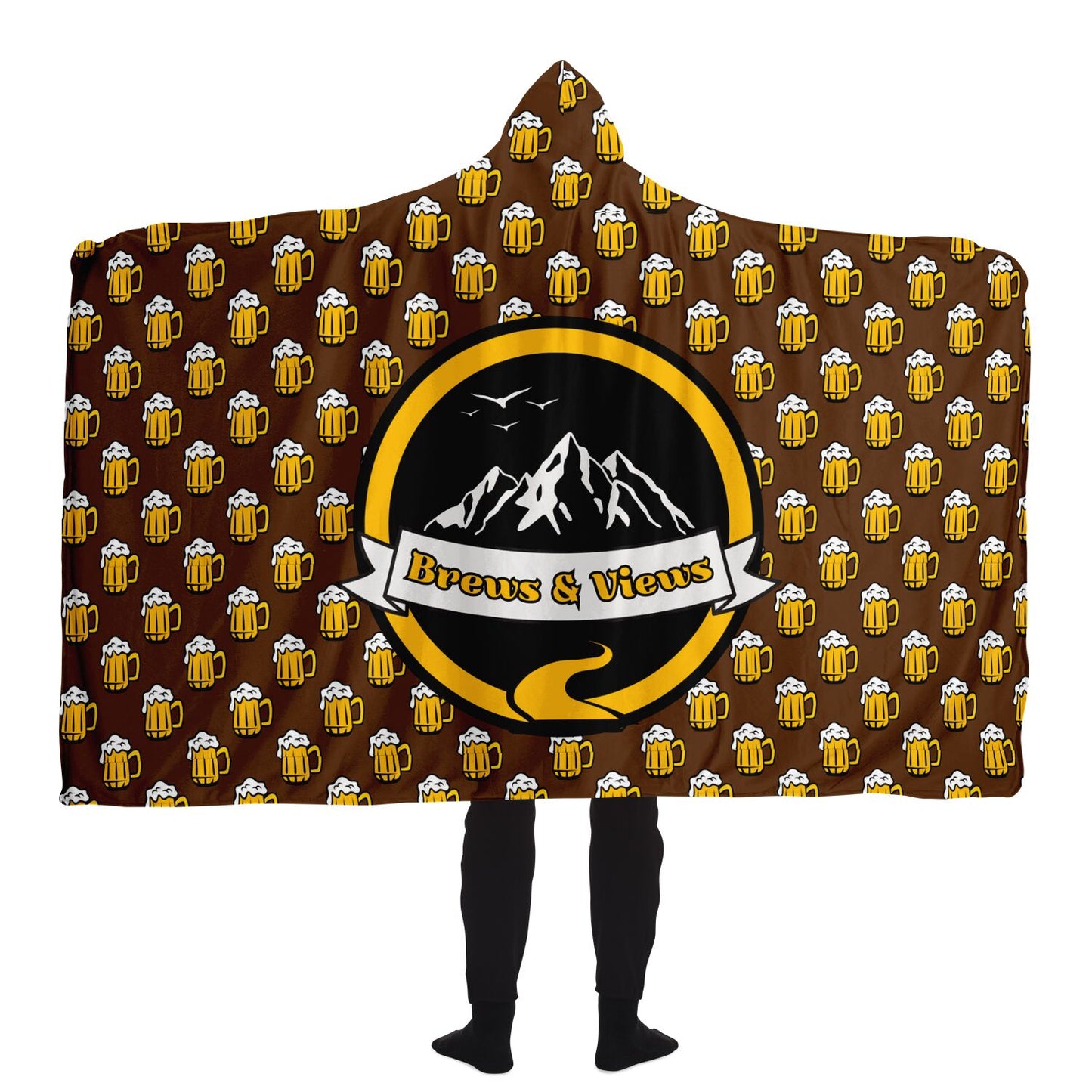 Brews & Views Hooded Blanket