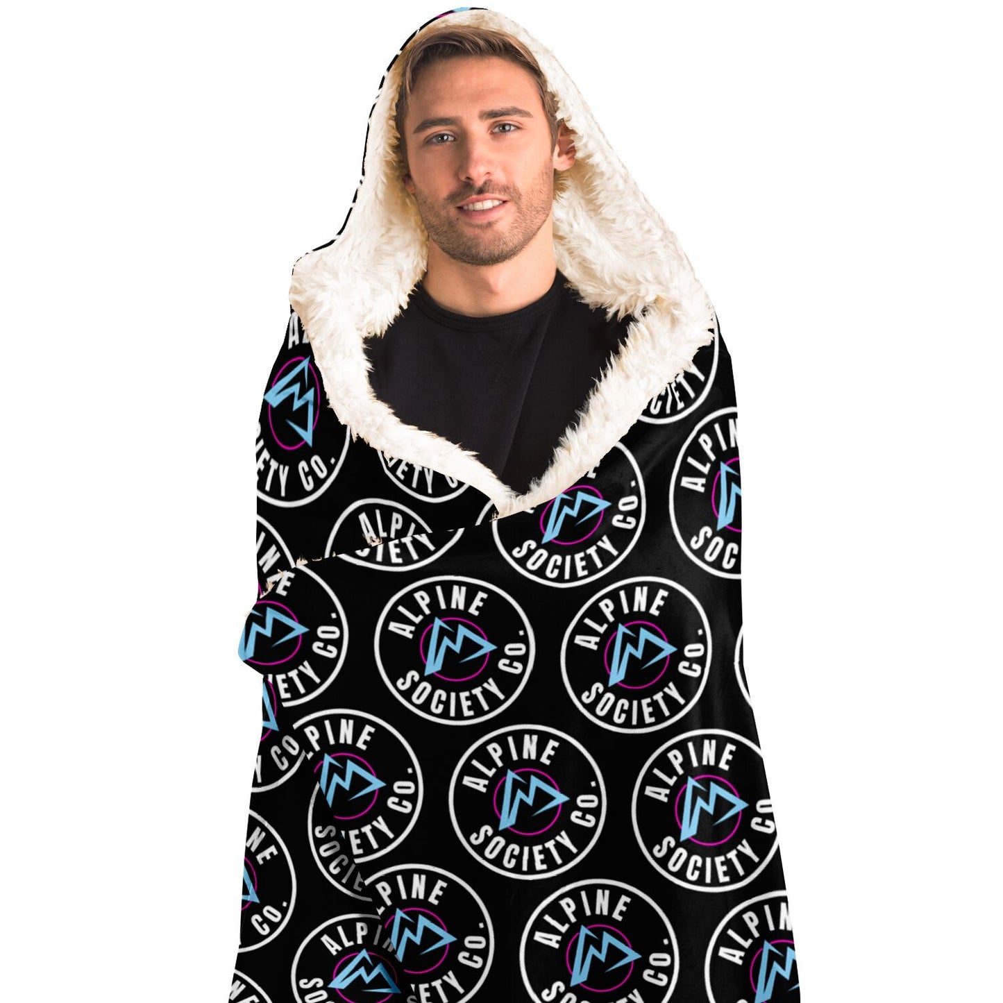 Alpine Society Co. Hooded Blanket