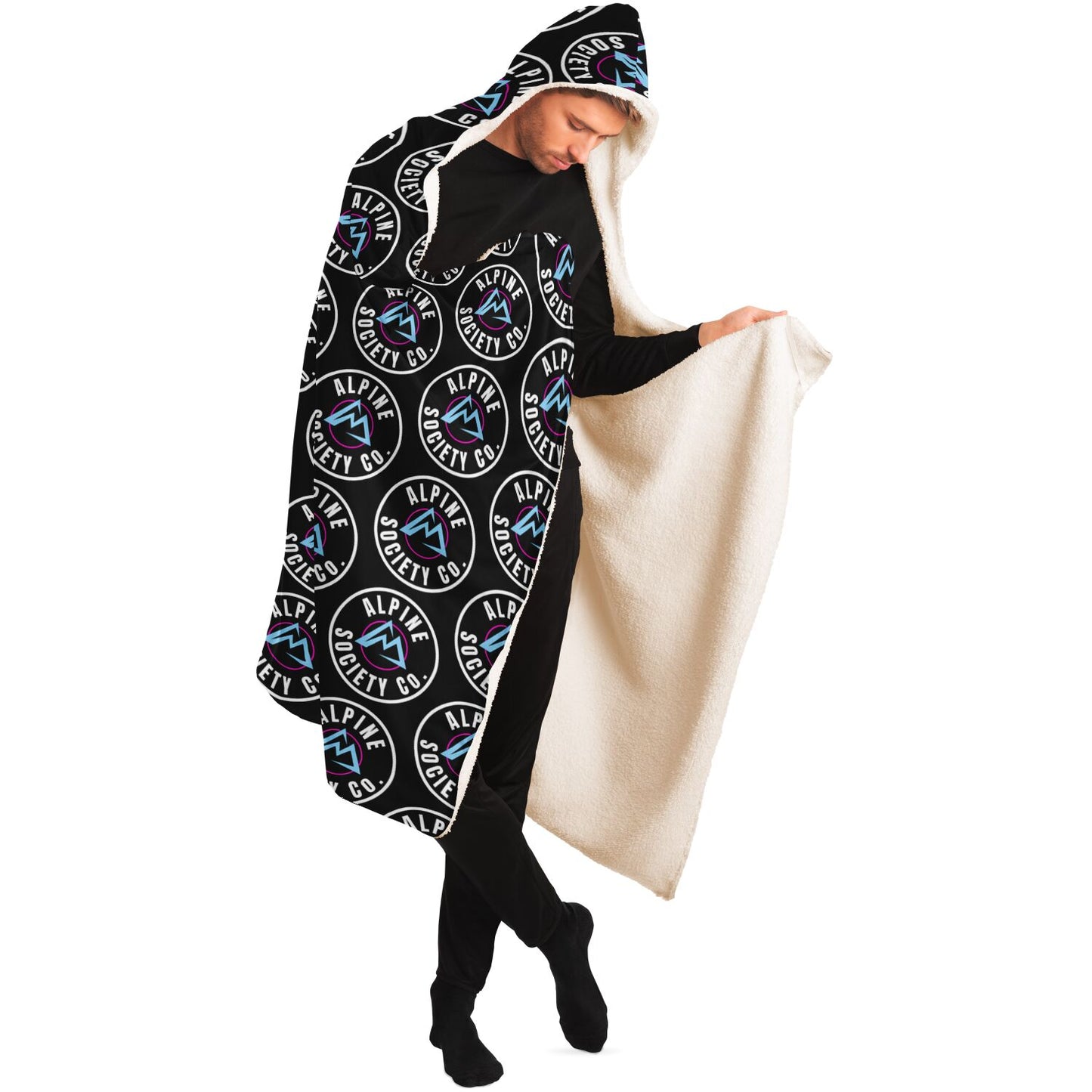 Alpine Society Co. Hooded Blanket