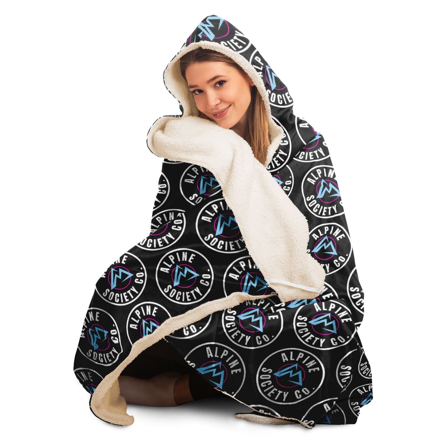 Alpine Society Co. Hooded Blanket