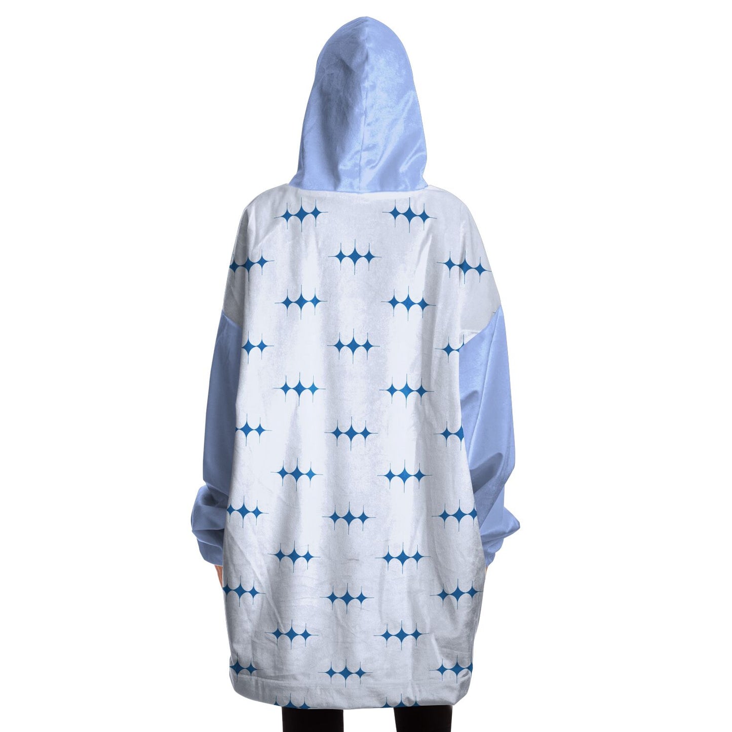 Ski Vibes Only Blue Snuggie